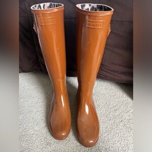 Hunter slim fit tall rain boots